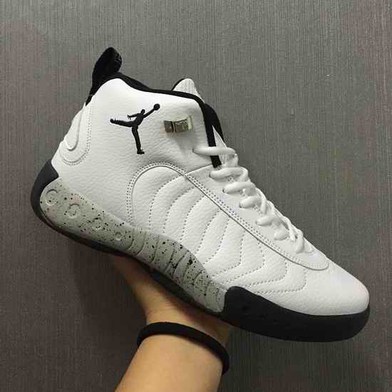 Air Jordan 12.5 Retro Men Shoes Black White Grey Black